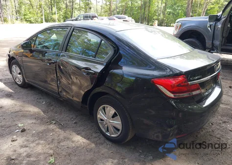 2014 Honda Civic Lx from USA, damaged, VIN 2HGFB2F58EH511754